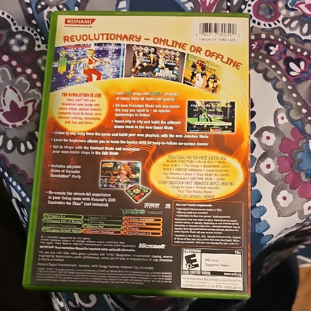 Dance Dance Revolution Ultramix 3 for Xbox - Green